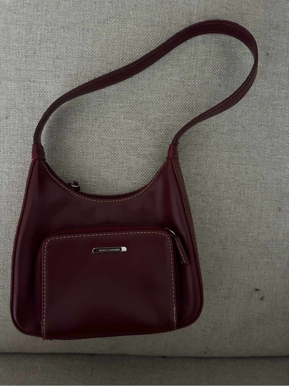 Women's Burgundy Shoulder Bag